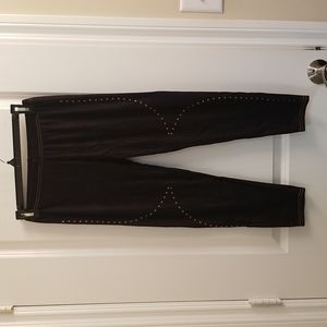 NWOT Studded Leggings. One Size